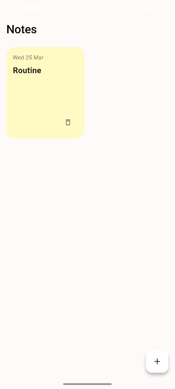 Notes App 3